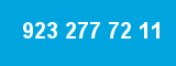 923 277 72 11